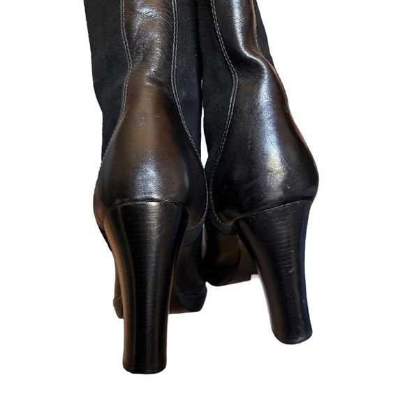 Steven by Steve Madden Leather & Suede Knee High Boots - Picture 4 of 14